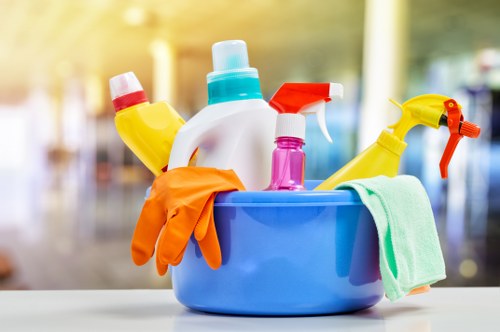 Client raising a service concern to a cleaning team