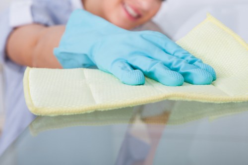 Professional sofa cleaning in a Westminster living room