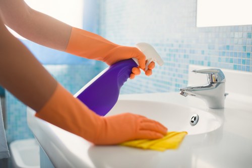 Deep cleaning equipment used for sofa cleaning in Westminster